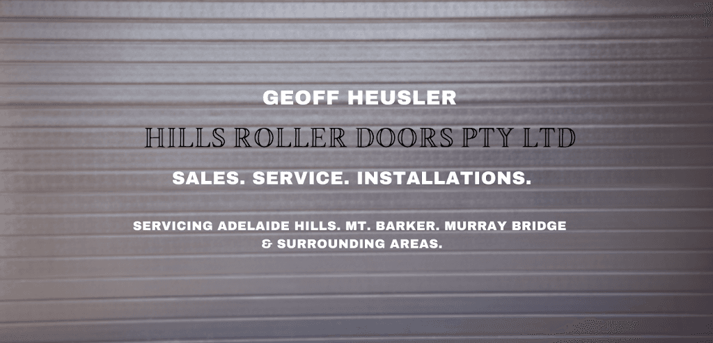 Hills roller doors
