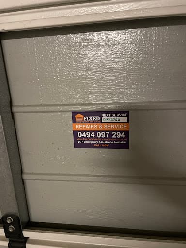 Fixed Garage Doors and Gates — Customer photo