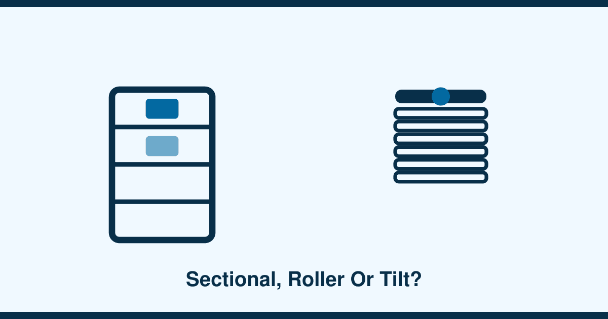 Sectional, roller or tilt: which garage door suits your home?