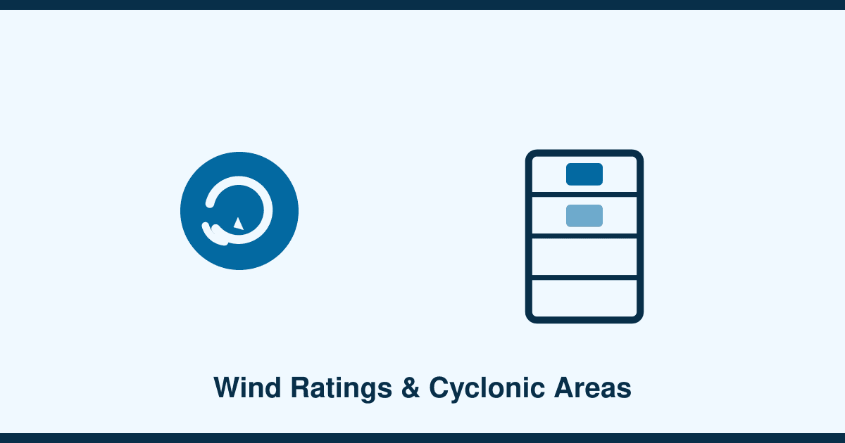 Wind ratings and cyclonic areas: what your garage door has to withstand