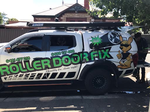 Roller Door Fix — Customer photo